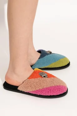 Kurt Geiger MULTICOLOUR Slides with logo