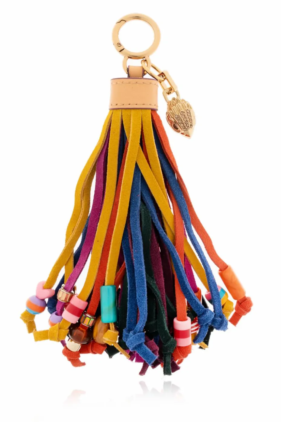 Kurt Geiger MULTICOLOUR Tassel keychain