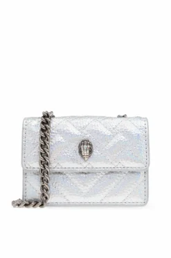 Kurt Geiger SILVER Shoulder bag `Kensington Micro`