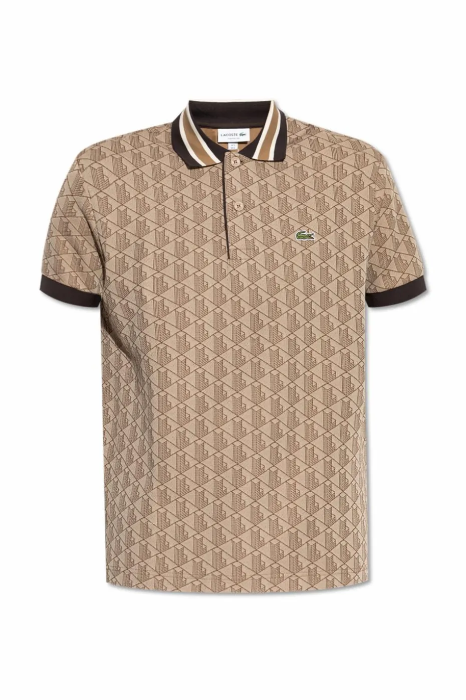 Lacoste beige Polo with logo