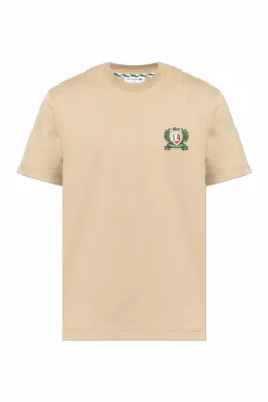 Lacoste beige T-shirt with logo