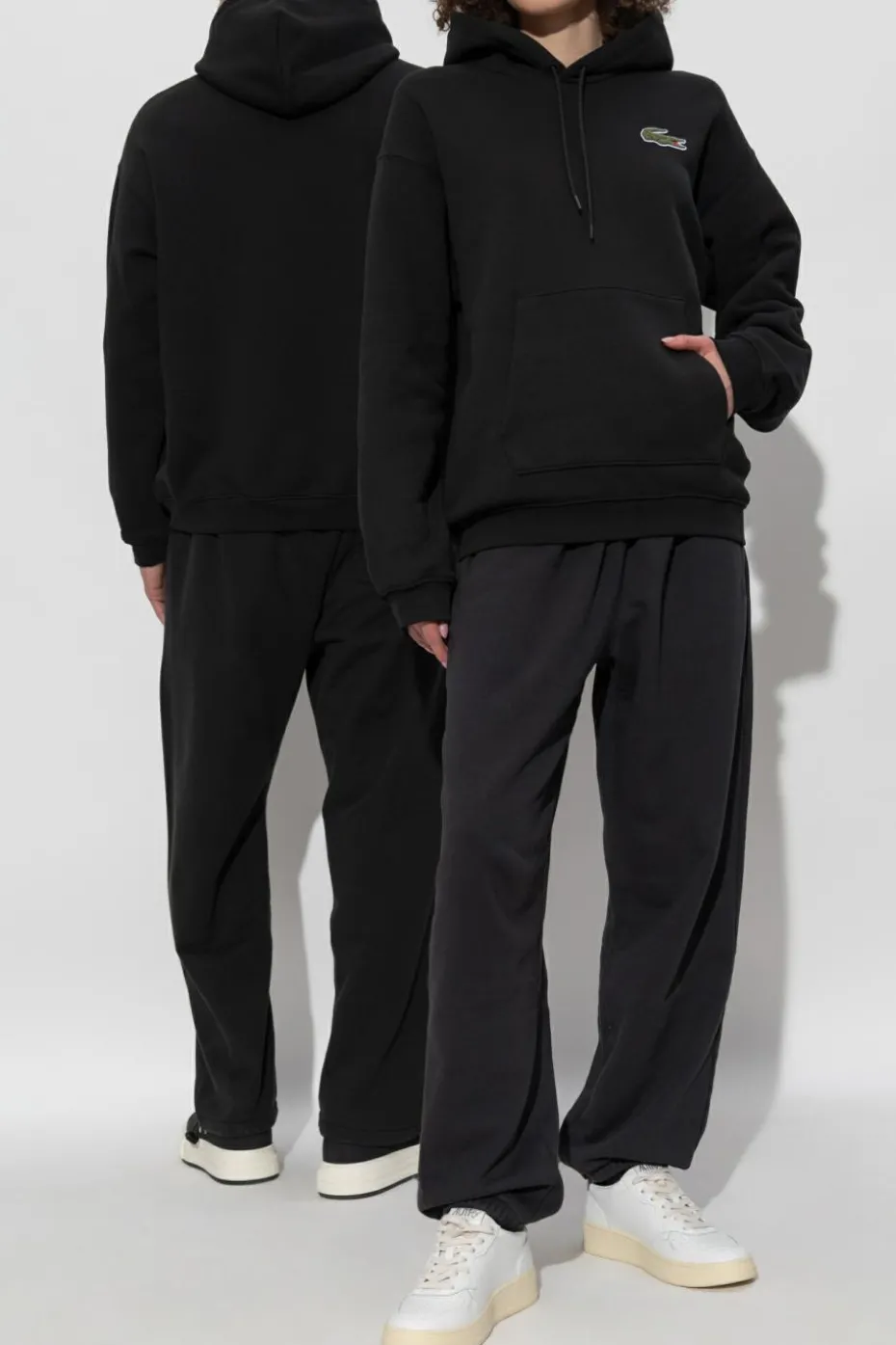Lacoste BLACK Hooded sweatshirt