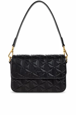 Lacoste BLACK Shoulder bag with logo
