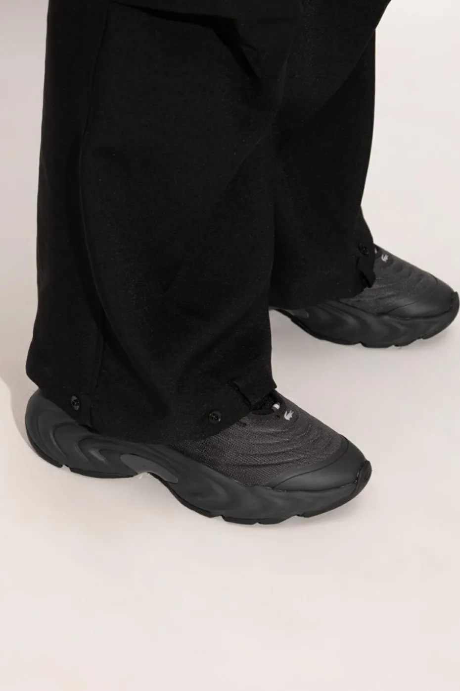 Lacoste BLACK "Spinor" sports shoes