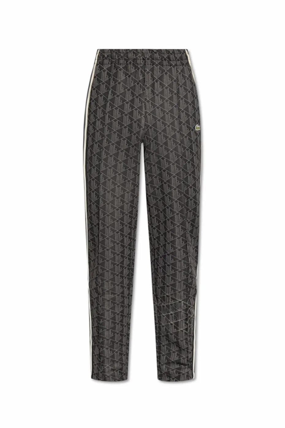Lacoste BLACK Sweatpants with monogram