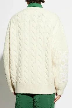 Lacoste cream Lacoste x Lemarié