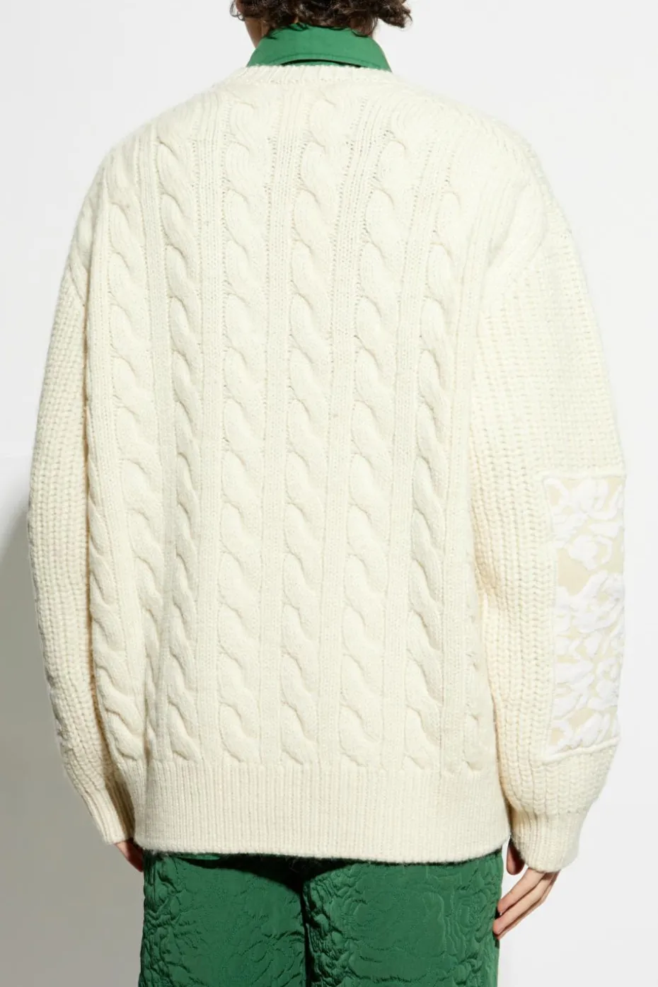 Lacoste cream Lacoste x Lemarié
