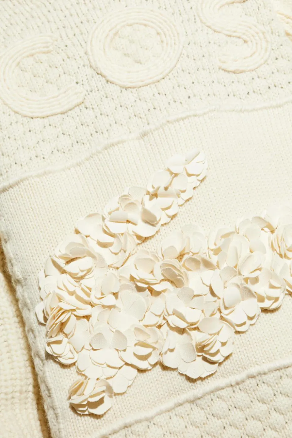 Lacoste cream Lacoste x Lemarié