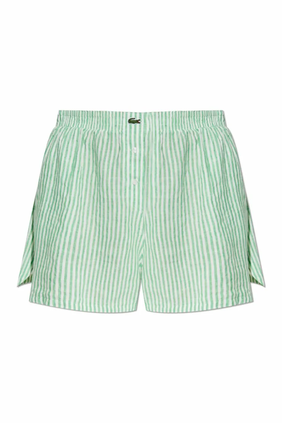 Lacoste GREEN Linen shorts