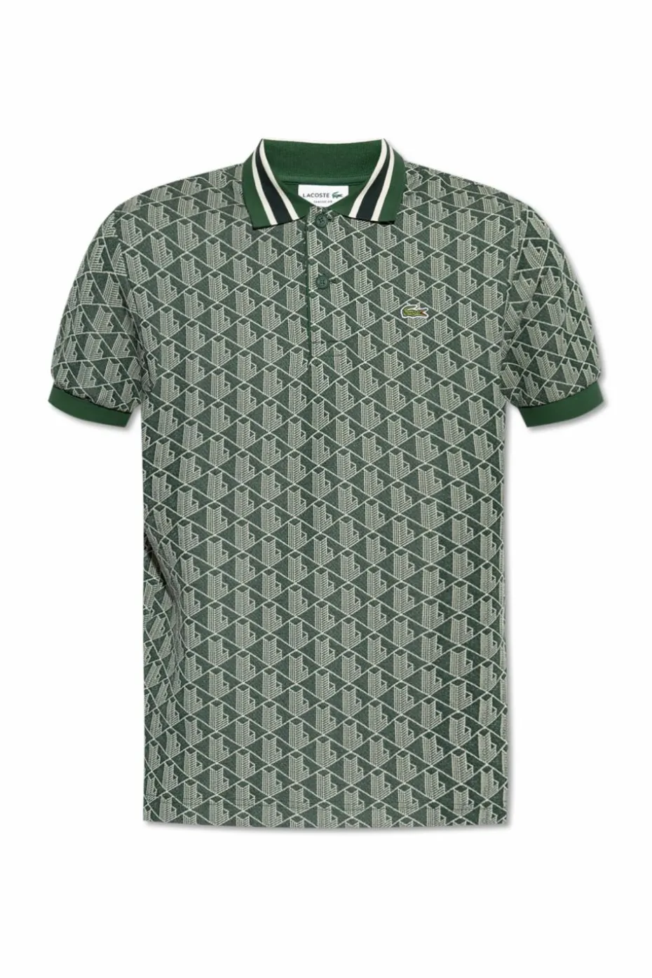 Lacoste GREEN Polo with logo