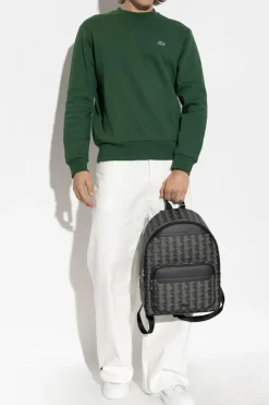 Lacoste GREEN Sweatshirt with logo