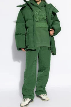 Lacoste GREEN Sweatshirt with detachable logo