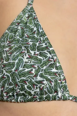 Lacoste GREEN Swimsuit top
