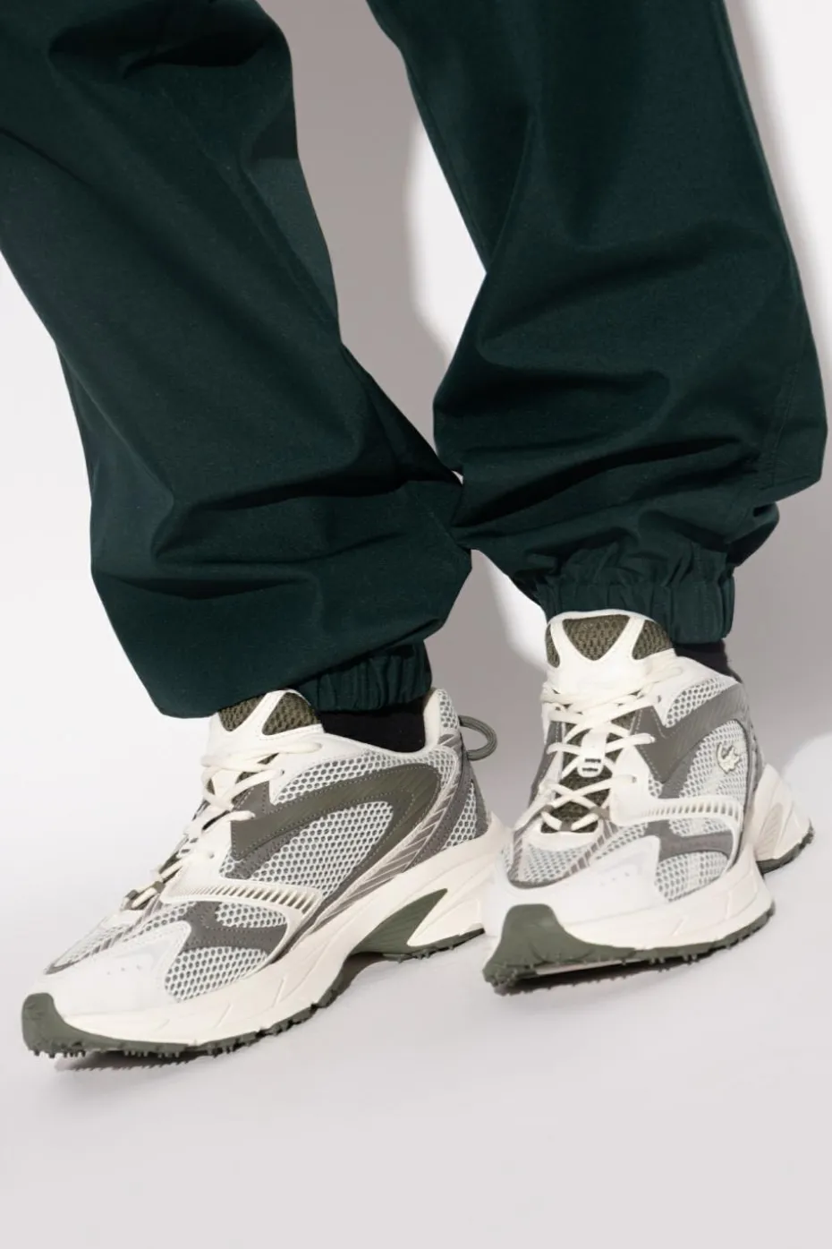 Lacoste GREY Sports shoes `L003`