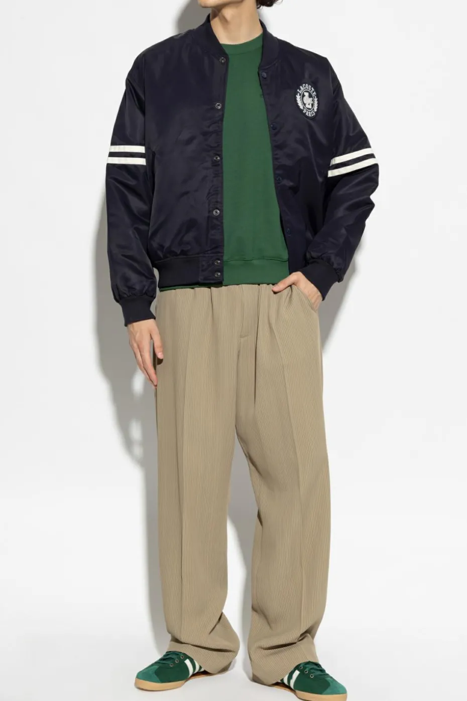 Lacoste NAVY BLUE bomber jacket