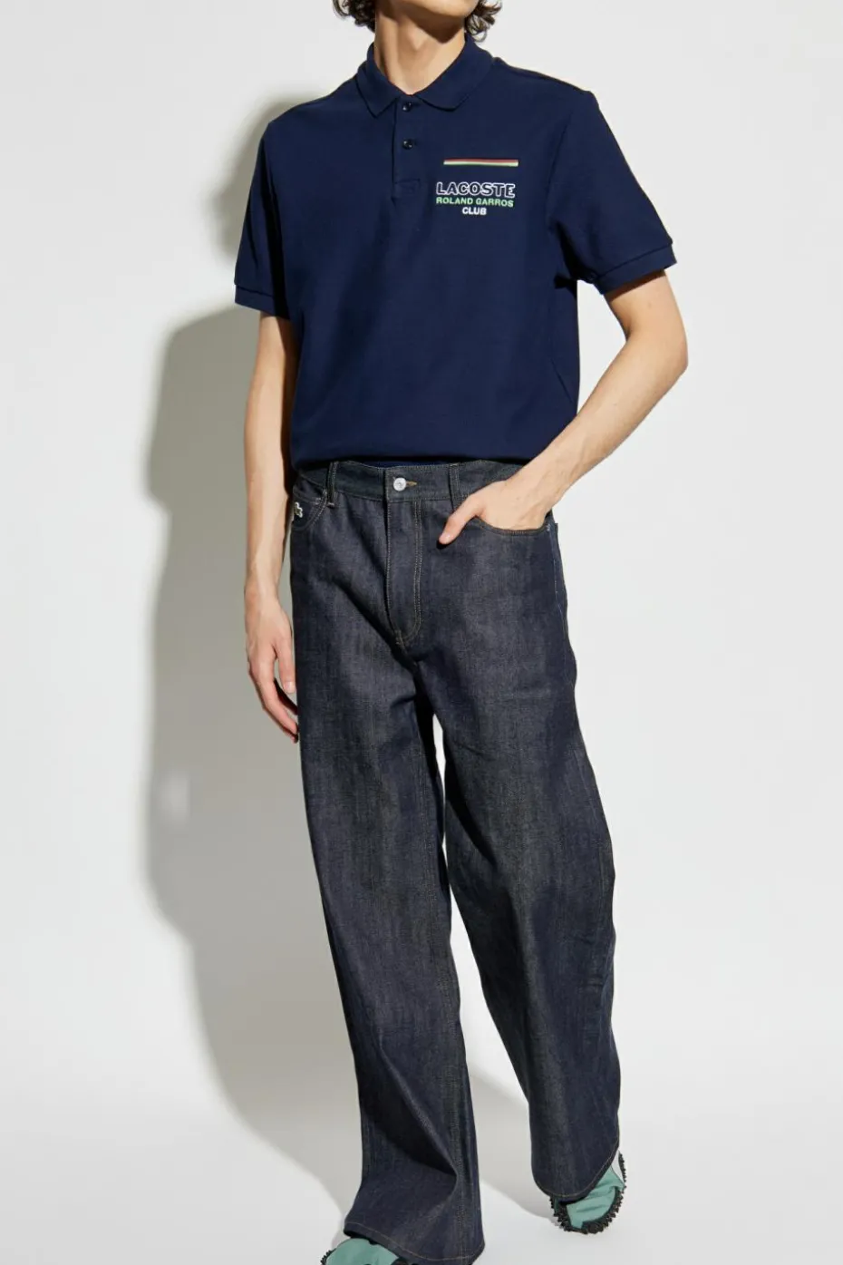 Lacoste NAVY BLUE Polo with logo