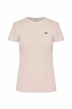 Lacoste PINK T-shirt with logo