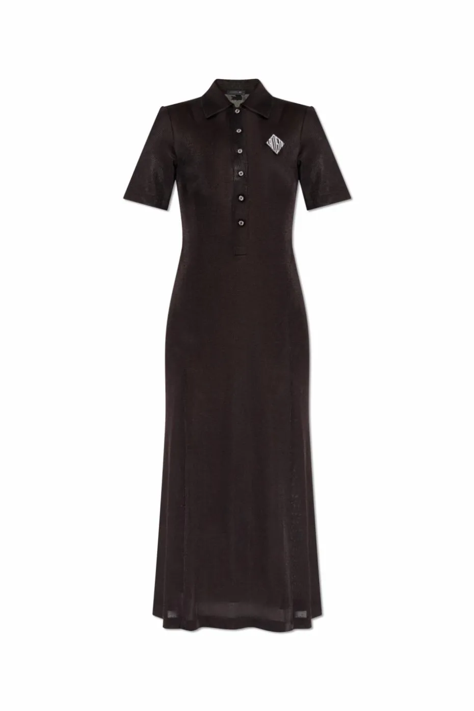 LACOSTE RUNWAY BROWN Polo dress