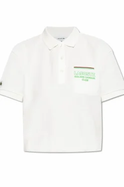 Lacoste WHITE Polo with logo