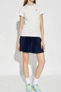Lacoste WHITE T-shirt with logo