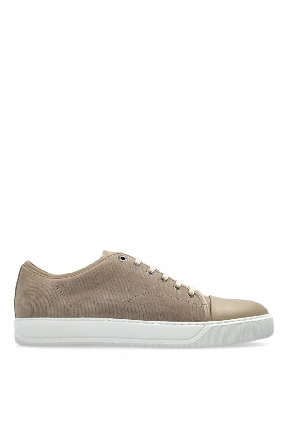 Lanvin beige Suede sneakers
