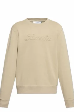 Lanvin beige Sweatshirt with logo