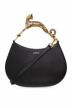 Lanvin BLACK āCat PMā hobo bag