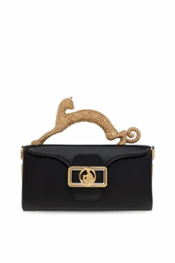 Lanvin BLACK Handbag Cat Pencil Nano
