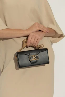 Lanvin BLACK Handbag Cat Pencil Nano