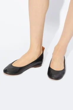 Lanvin BLACK Leather ballet flats