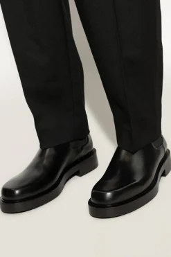 Lanvin BLACK Leather Chelsea boots ‘Banjo’