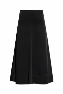 Lanvin BLACK Satin Skirt