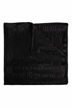 Lanvin BLACK Scarf with monogram
