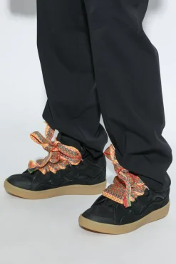 Lanvin BLACK Sneakers Curb
