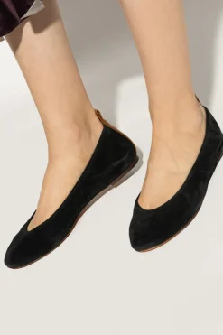 Lanvin BLACK Suede ballerinas