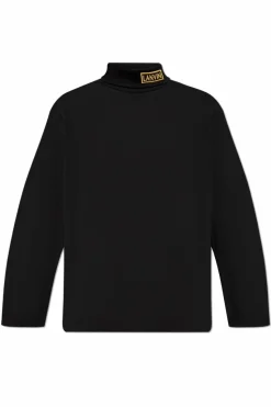 Lanvin BLACK Sweater with logo