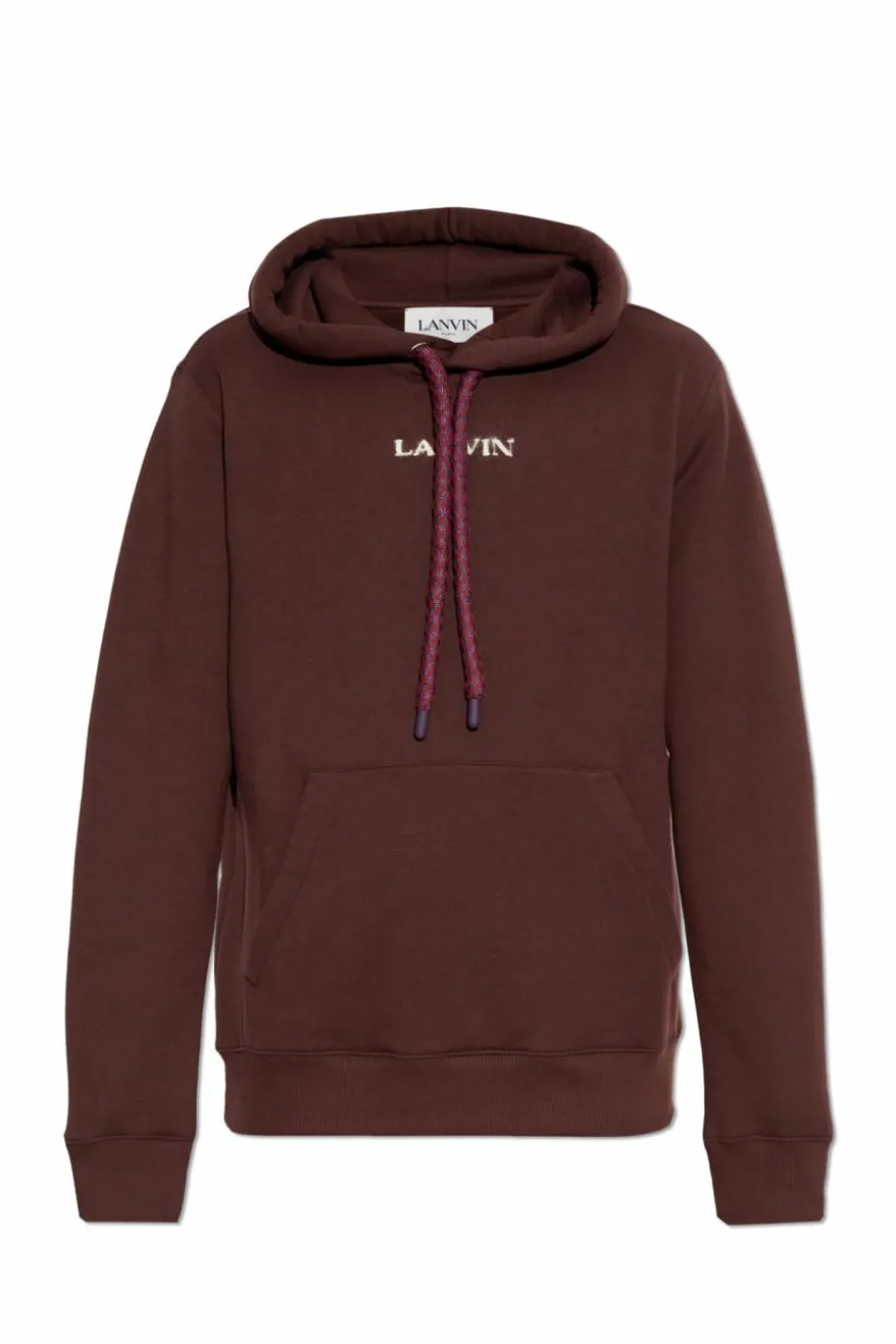 Lanvin BURGUNDY Sweatshirt with logo