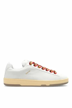 Lanvin cream āLite Curbā sneakers