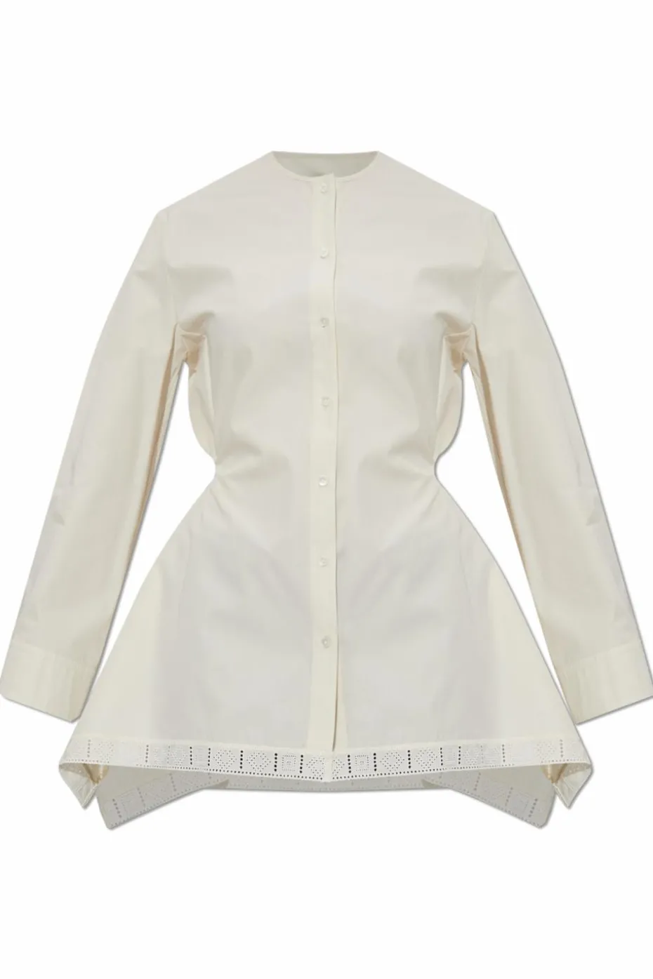 Lanvin cream Shirt with drawstring waist
