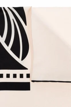 Lanvin cream Silk scarf