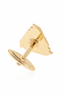 Lanvin GOLD Cufflinks with cut-outs