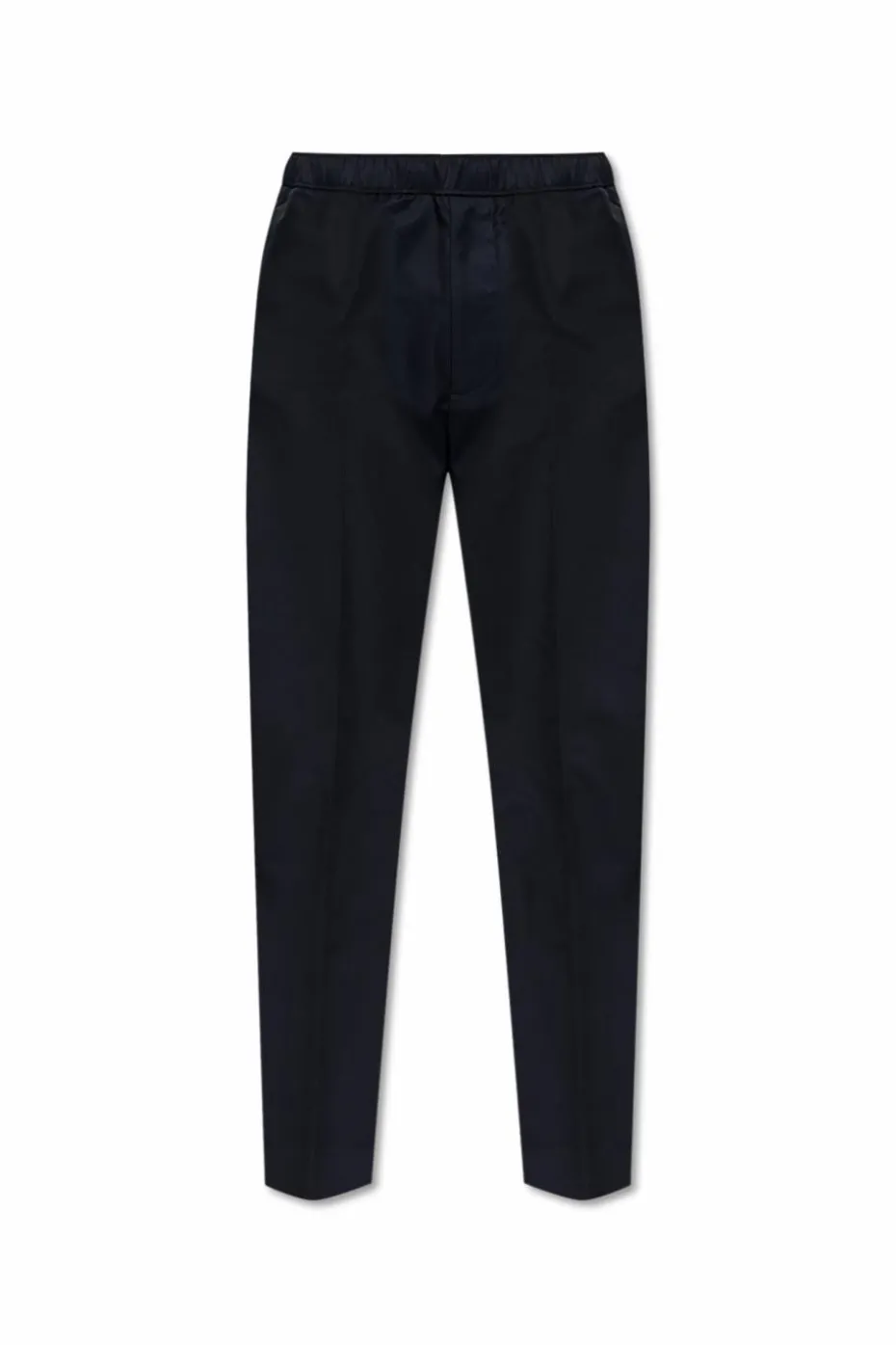Lanvin NAVY BLUE Pants with stitching on the legs