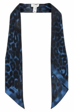 Lanvin NAVY BLUE Silk scarf