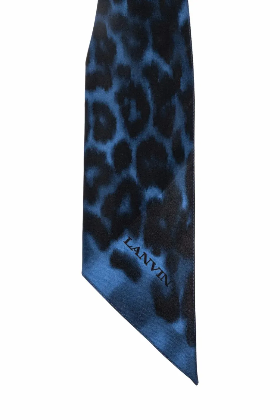 Lanvin NAVY BLUE Silk scarf