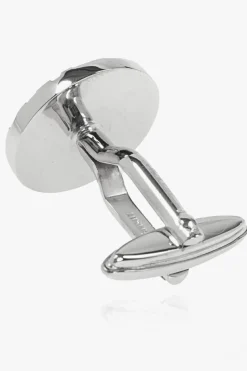 Lanvin SILVER Round cufflinks