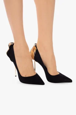 Le Silla BLACK ‘Petalo’ embellished stiletto pumps