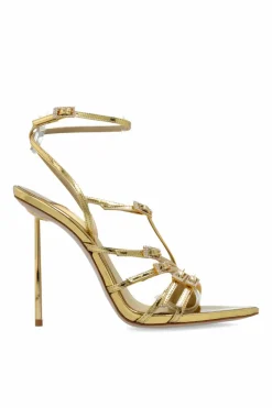 Le Silla GOLD Scarlet high-heeled sandals