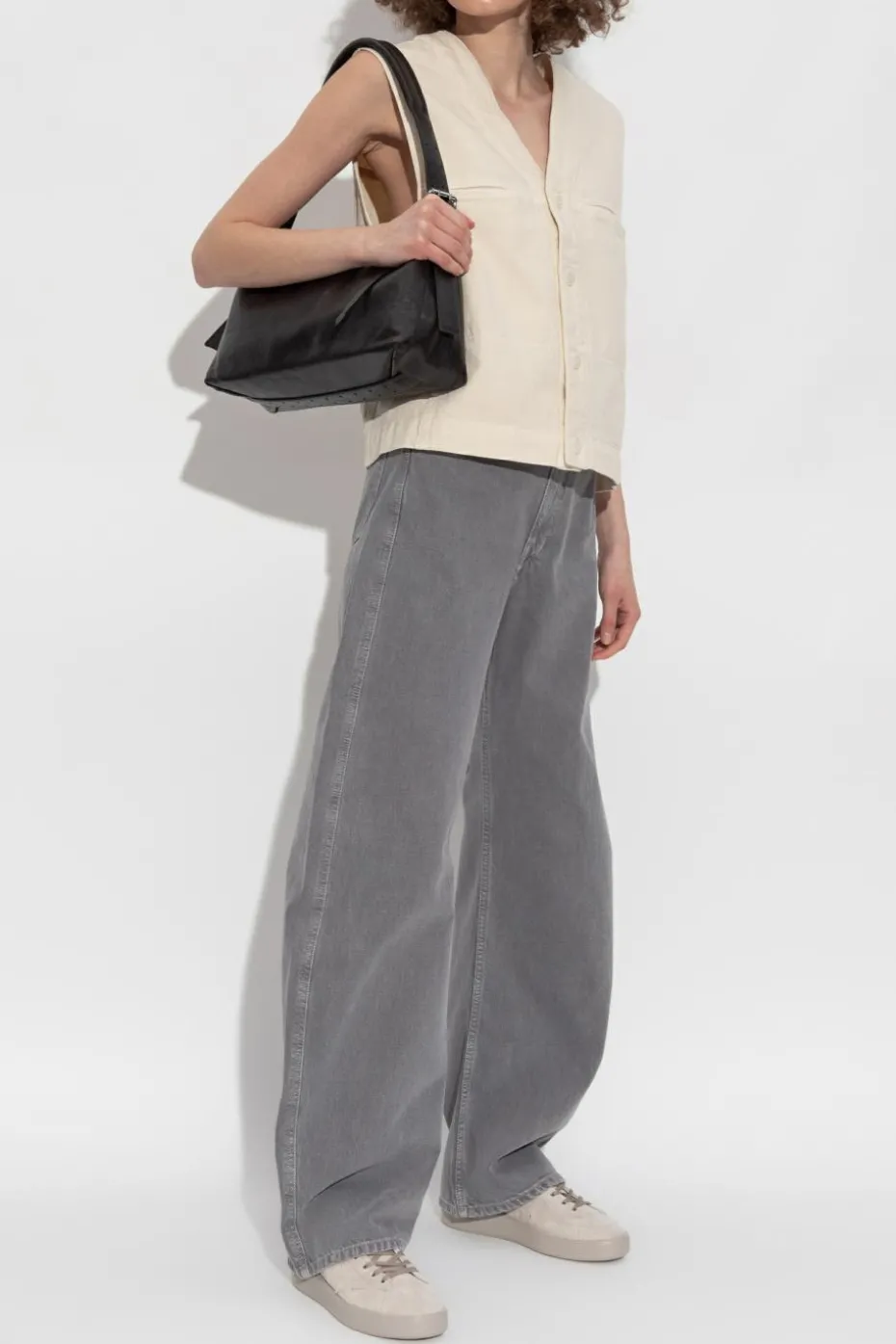 Lemaire beige Denim vest