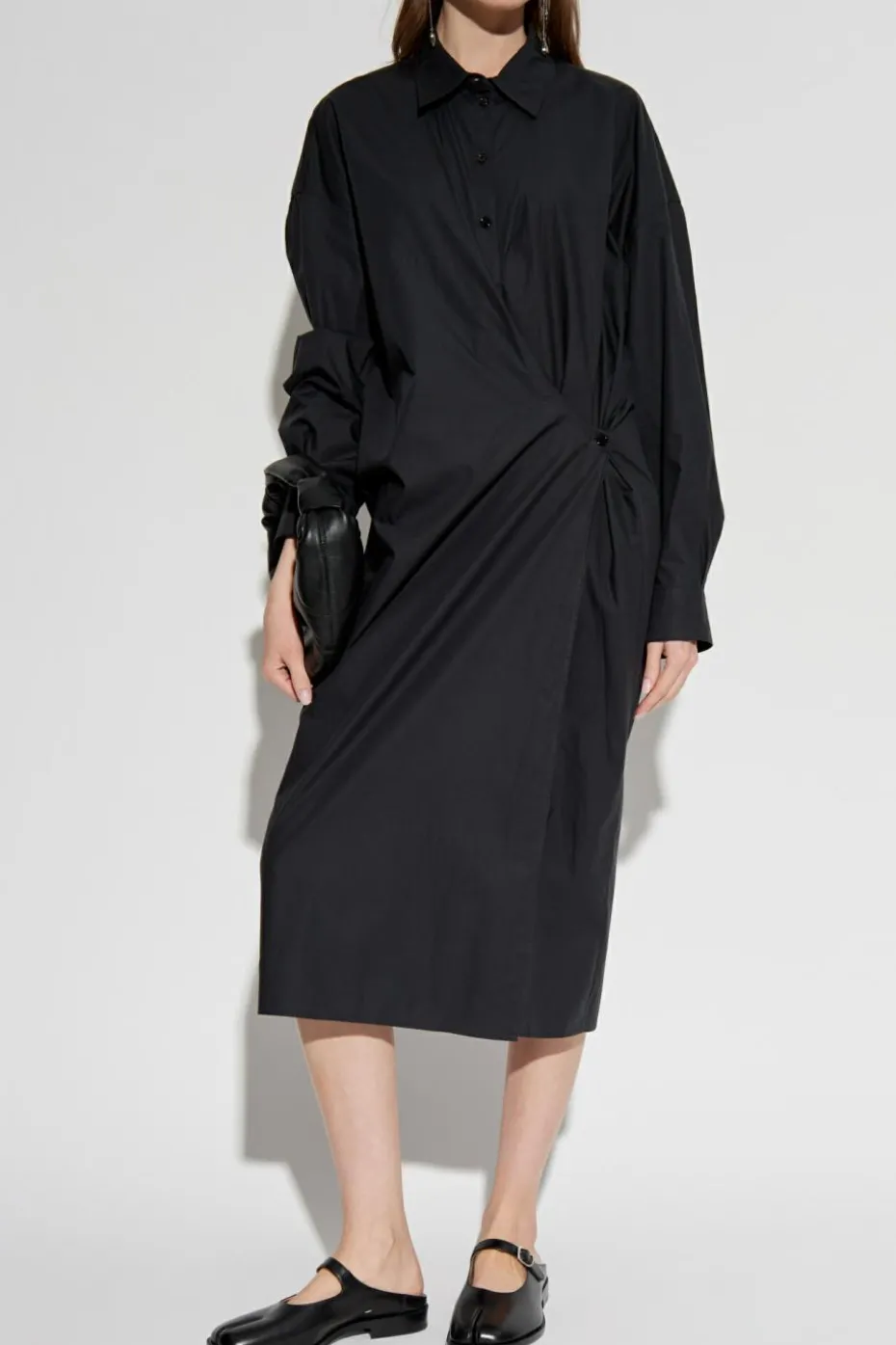 Lemaire BLACK Cotton dress