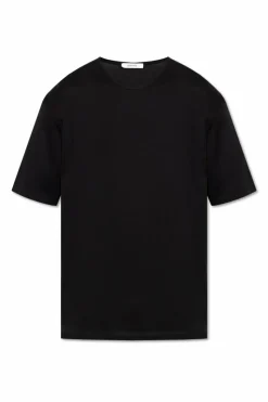 Lemaire BLACK Cotton T-shirt